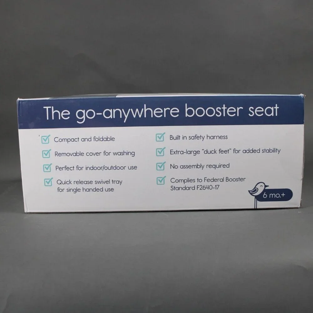 Hiccapop AS IS MISSING SEAT STRAPS On The Go Anywhere Booster Seat High Chair - Picture 11 of 16
